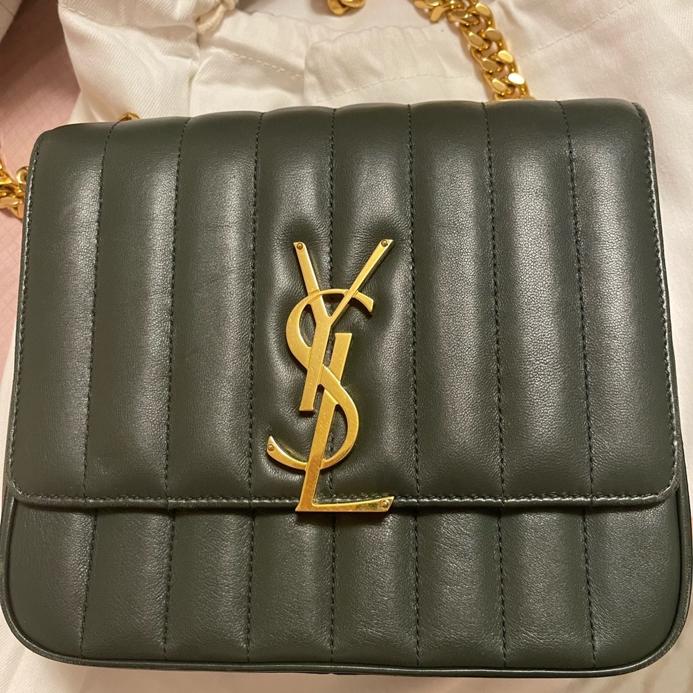 SAINT LAURENT YSL Small Vicky Crossbody